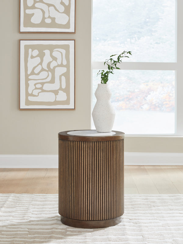 Hadonna Brown End Table