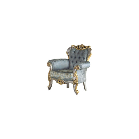 Yakut Light Green Traditional Chair from Furnia - Luna Furniture
