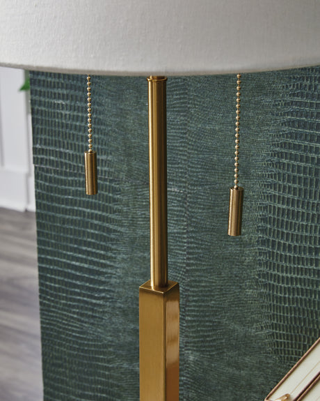 Haigwood Gold Finish Table Lamp from Ashley - Luna Furniture