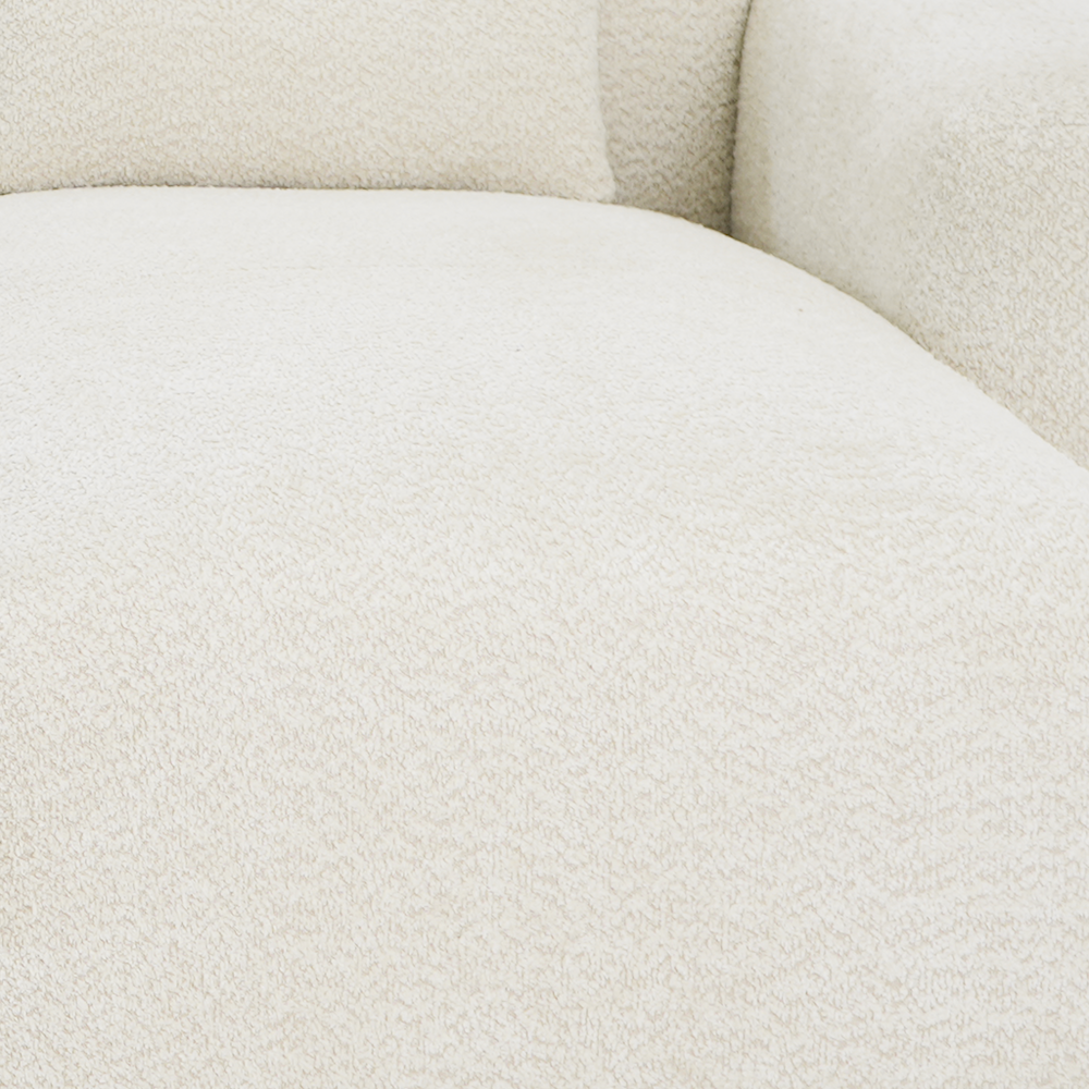 Haledon Sand 3-Piece Boucle RAF Chaise Sectional from Ashcroft Furniture - Luna Furniture