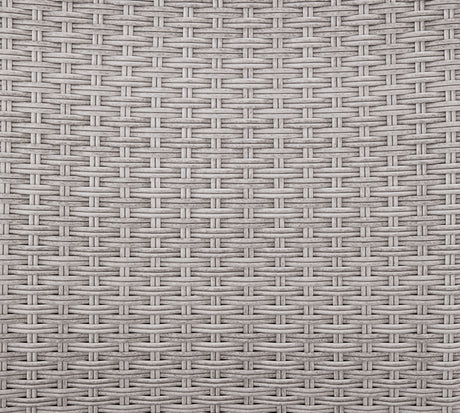 Half Moon Beach Outdoor Dining Table and 6 Chairs in Gray from Ashley - Luna Furniture