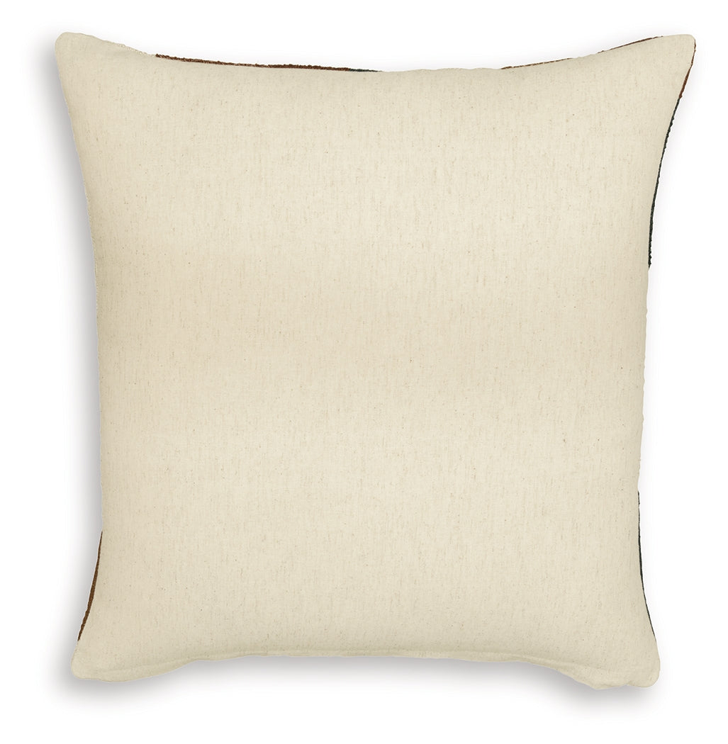 Hallam Sienna/Gold/Charcoal Pillow (Set of 4) from Ashley Furniture - Luna Furniture
