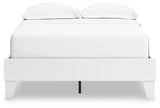 Hallityn Full Platform Bed with Dresser, Chest and 2 Nightstands in White from Ashley - Luna Furniture