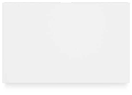 Hallityn Twin Panel Headboard with Dresser and Chest in White from Ashley - Luna Furniture