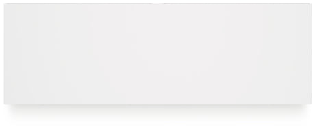 Hallityn Twin Platform Bed with Dresser, Chest and 2 Nightstands in White from Ashley - Luna Furniture