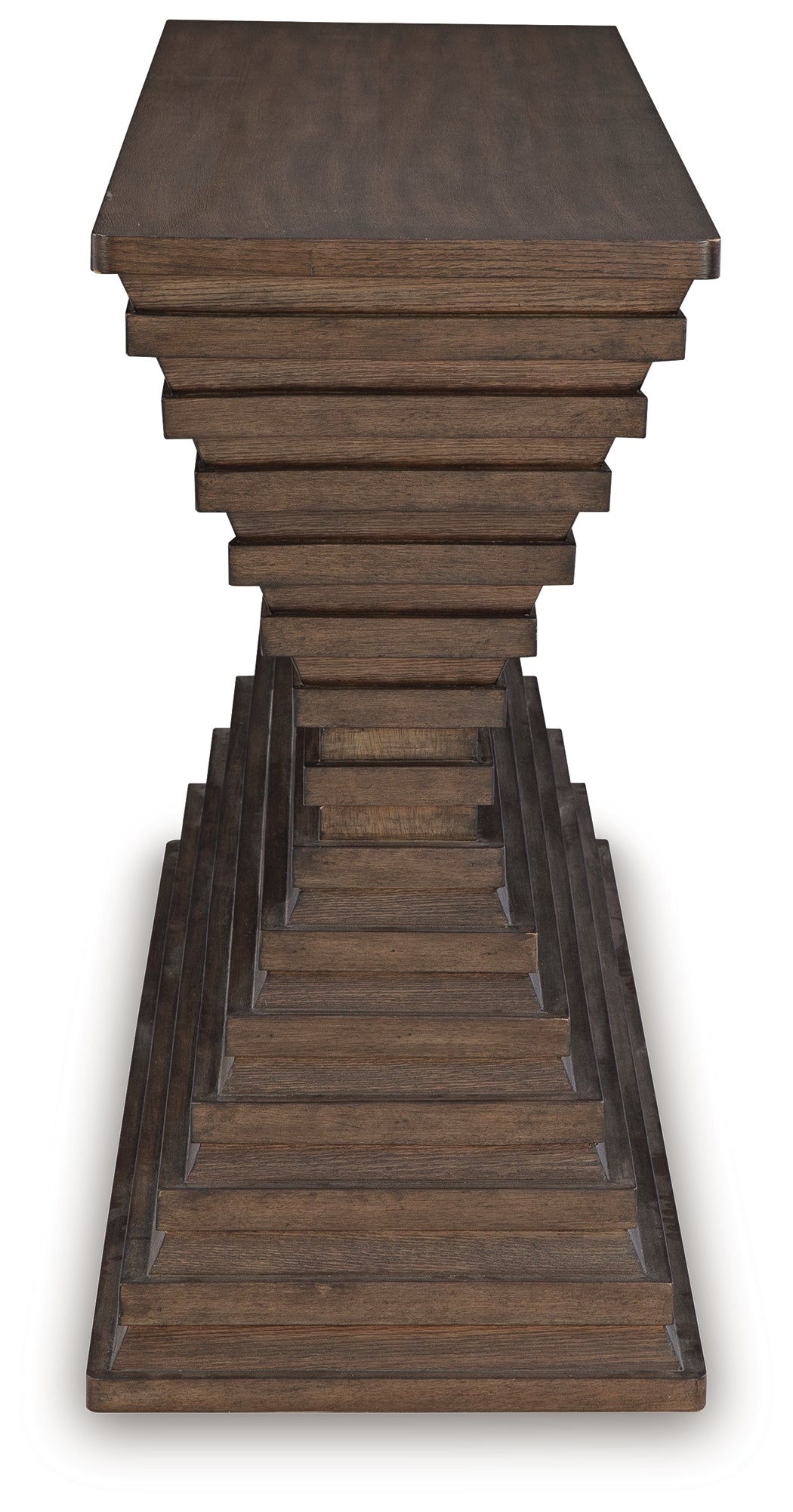 Hannodream Warm Brown Sofa Table from Ashley - Luna Furniture