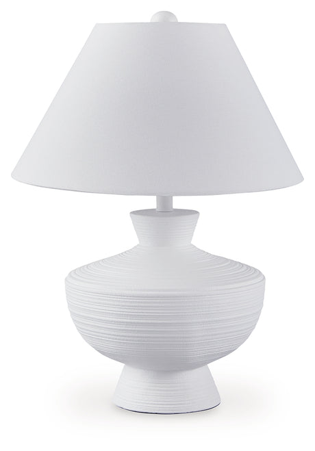 Harelwood White Table Lamp from Ashley - Luna Furniture