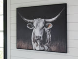 Harlandale Black/White/Brown Wall Art from Ashley - Luna Furniture