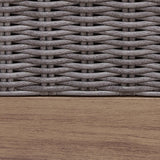 Harmony Headlands Natural/Gray Outdoor Sofa with Cushion from Ashley - Luna Furniture