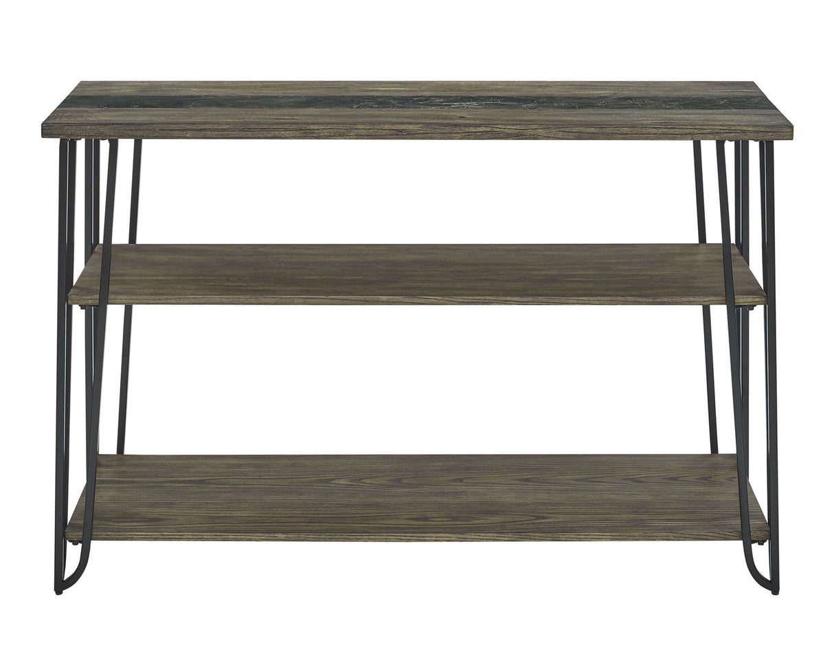 Harper Sofa Table with SIntered Stone Inlay from Steve Silver - Luna Furniture