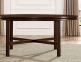 Hartford Espresso Brown Round Dining Room Set with Lazy Susan from Steve Silver - Luna Furniture