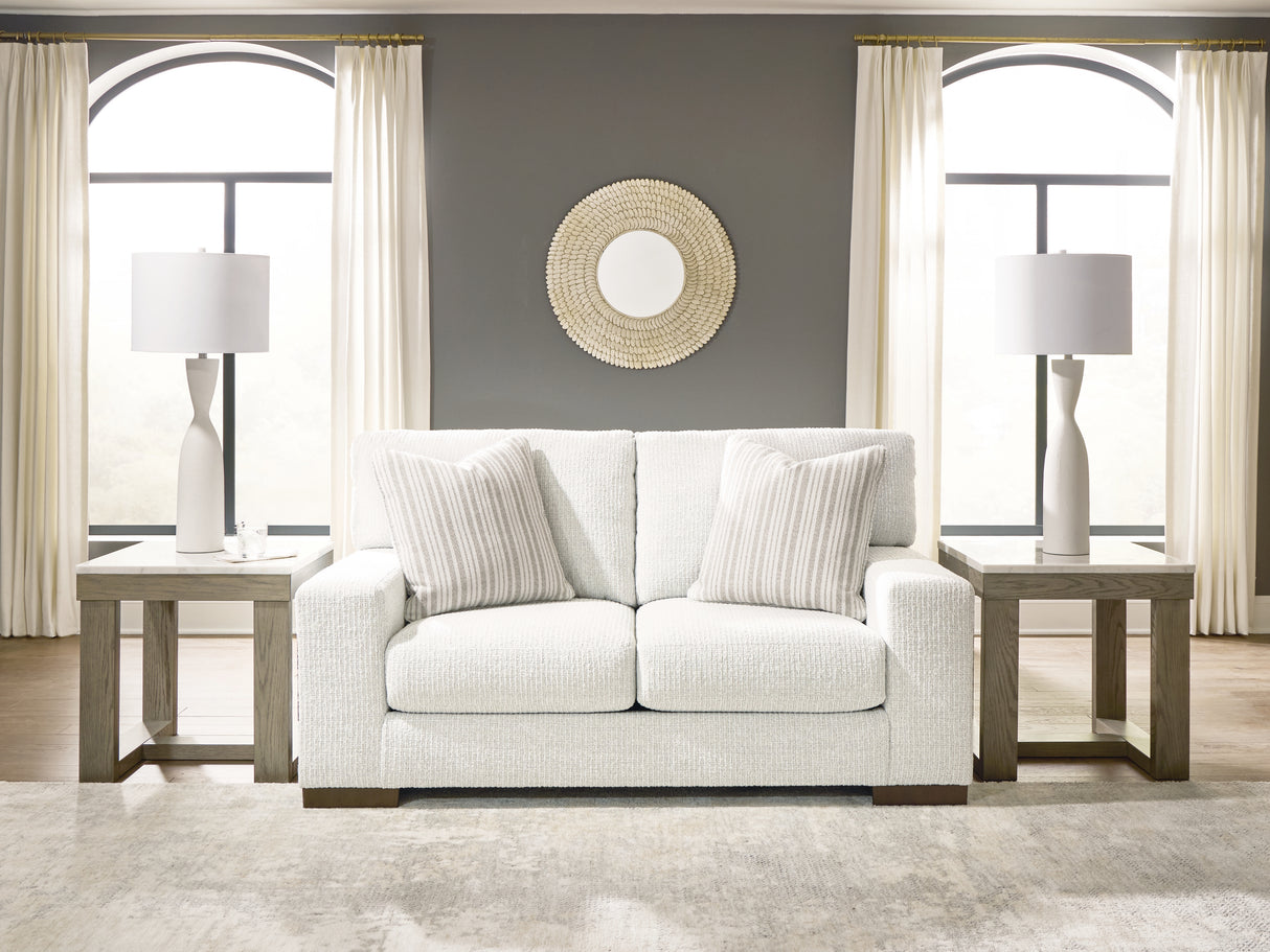 Hartside Frosted Loveseat from Ashley - Luna Furniture