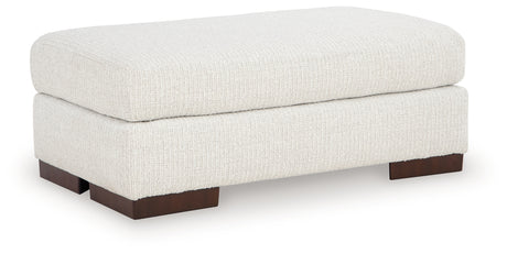 Hartside Frosted Ottoman from Ashley - Luna Furniture
