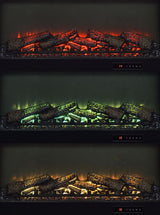 Havering Dark Pine 71-inch TV Stand Fireplace Media Console from Coaster - Luna Furniture