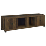 Havering Dark Pine 71-inch TV Stand Fireplace Media Console from Coaster - Luna Furniture