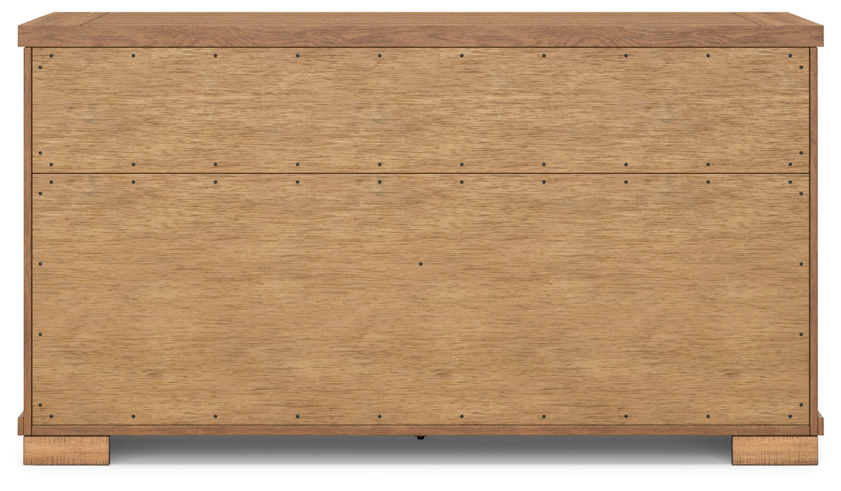 Havonplane Counter Height Dining Table and 6 Barstools and Bench with Storage in Brown from Ashley Furniture - Luna Furniture