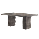 Mila 60-78 Inch Dining Table w/18″ Leaf from Steve Silver - Luna Furniture