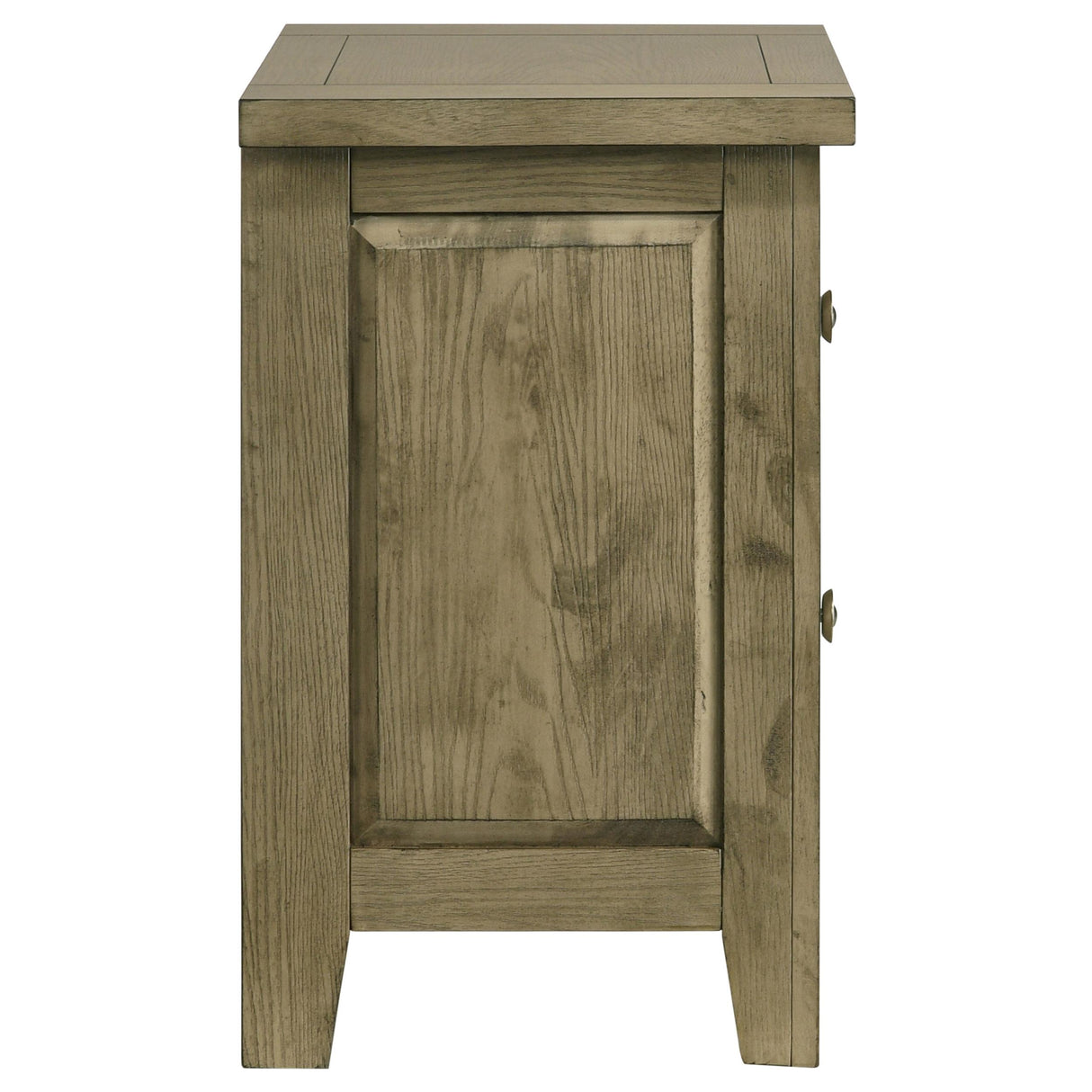Hazlewood Vineyard Oak 2-Drawer Nightstand from Coaster - Luna Furniture