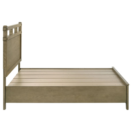 Hazlewood Vineyard Oak 59-inch Queen Panel Storage Bed from Coaster - Luna Furniture