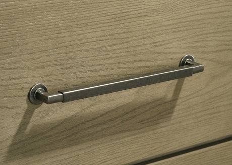 Hazlewood Vineyard Oak 6-Drawer Bedroom Dresser from Coaster - Luna Furniture