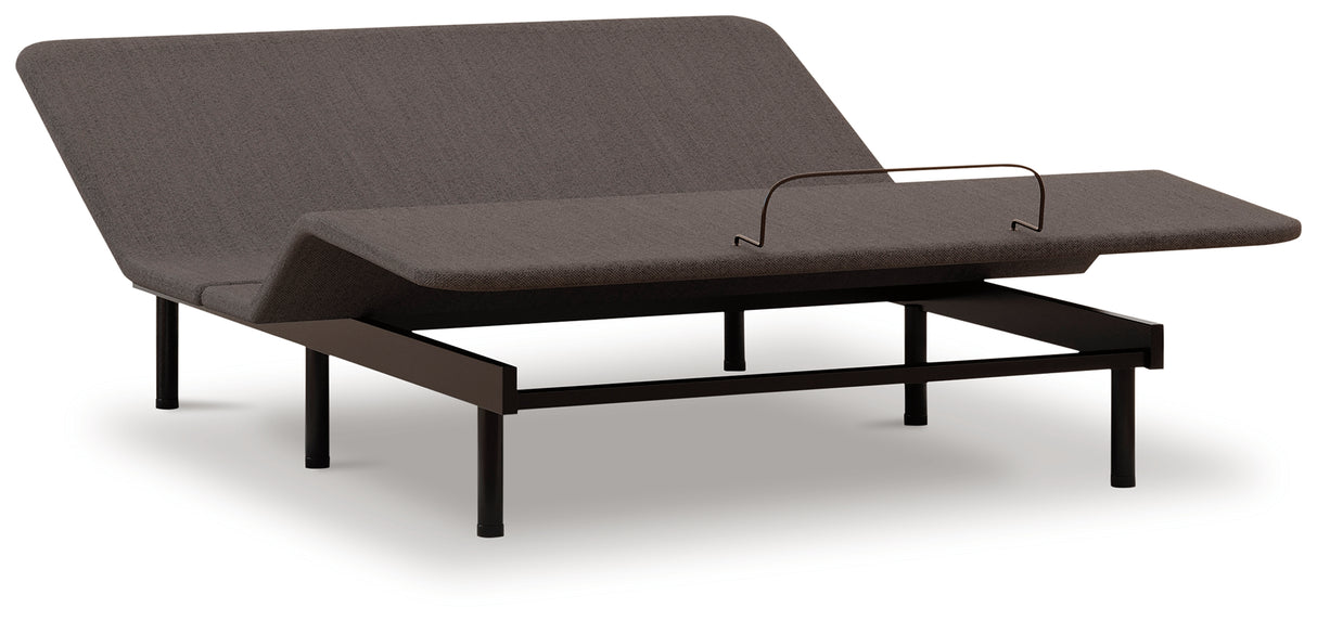 Head/Foot Model - Good Charcoal Gray Queen Adjustable Base from Ashley Furniture - Luna Furniture