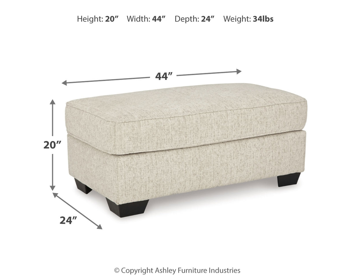 Heartcort Sofa, Loveseat, Chair and Ottoman in Quartz from Ashley - Luna Furniture