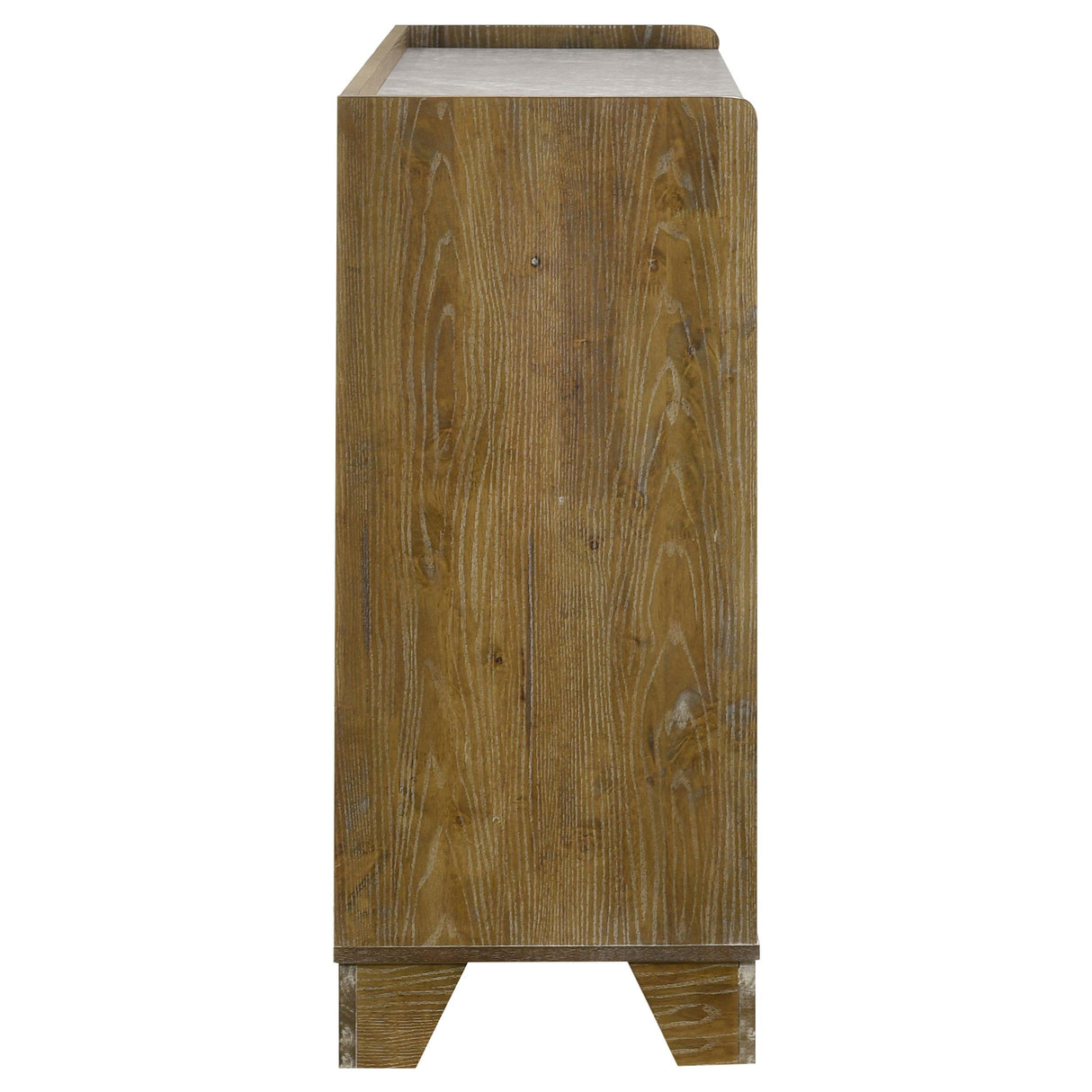 Henderson Medium Oak 6-Drawer Bedroom Dresser Cabinet from Coaster - Luna Furniture