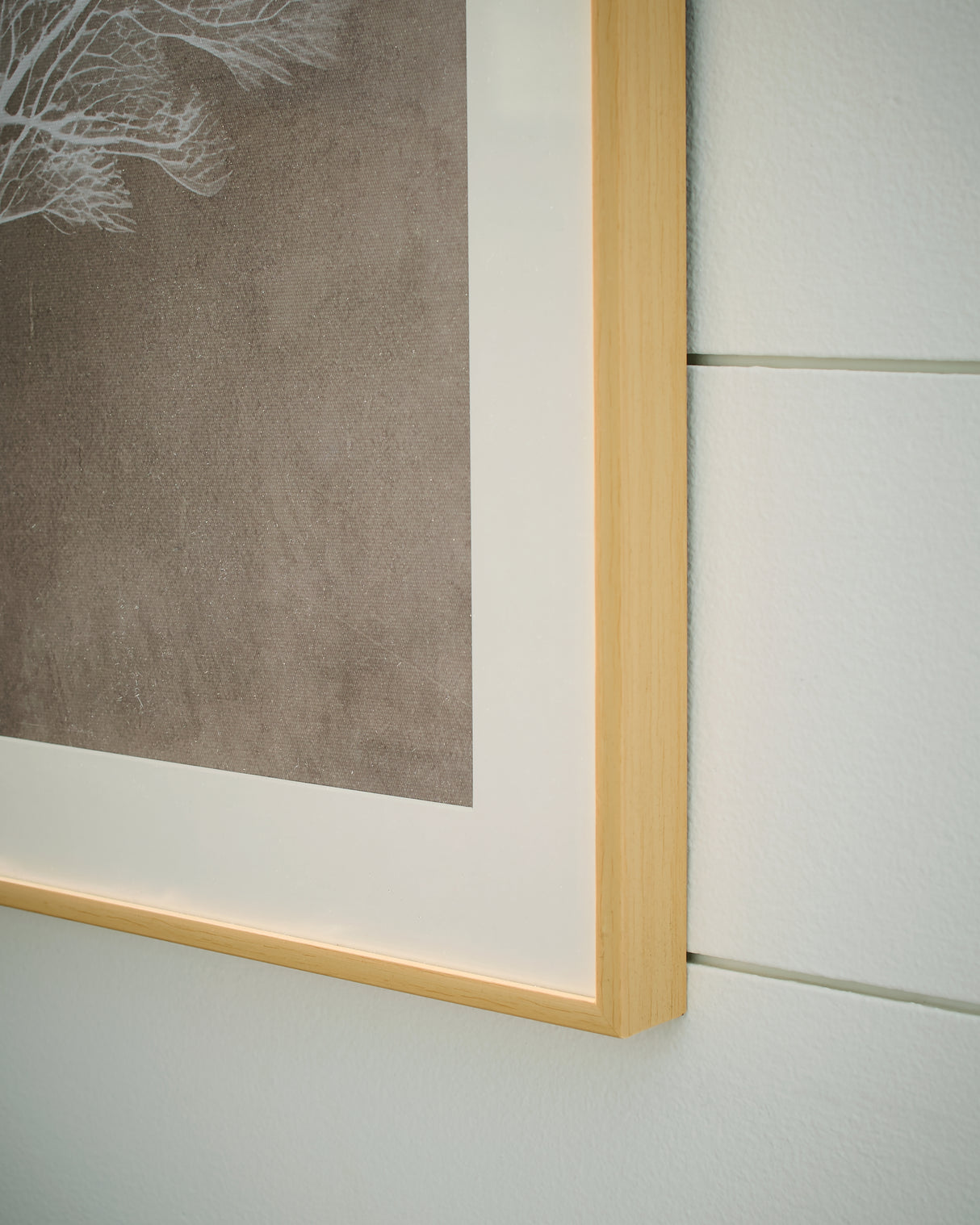 Hendridge Taupe/White Wall Art (Set of 3) from Ashley - Luna Furniture