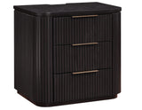 Henry Reeded Espresso Bedroom Set from Steve Silver - Luna Furniture