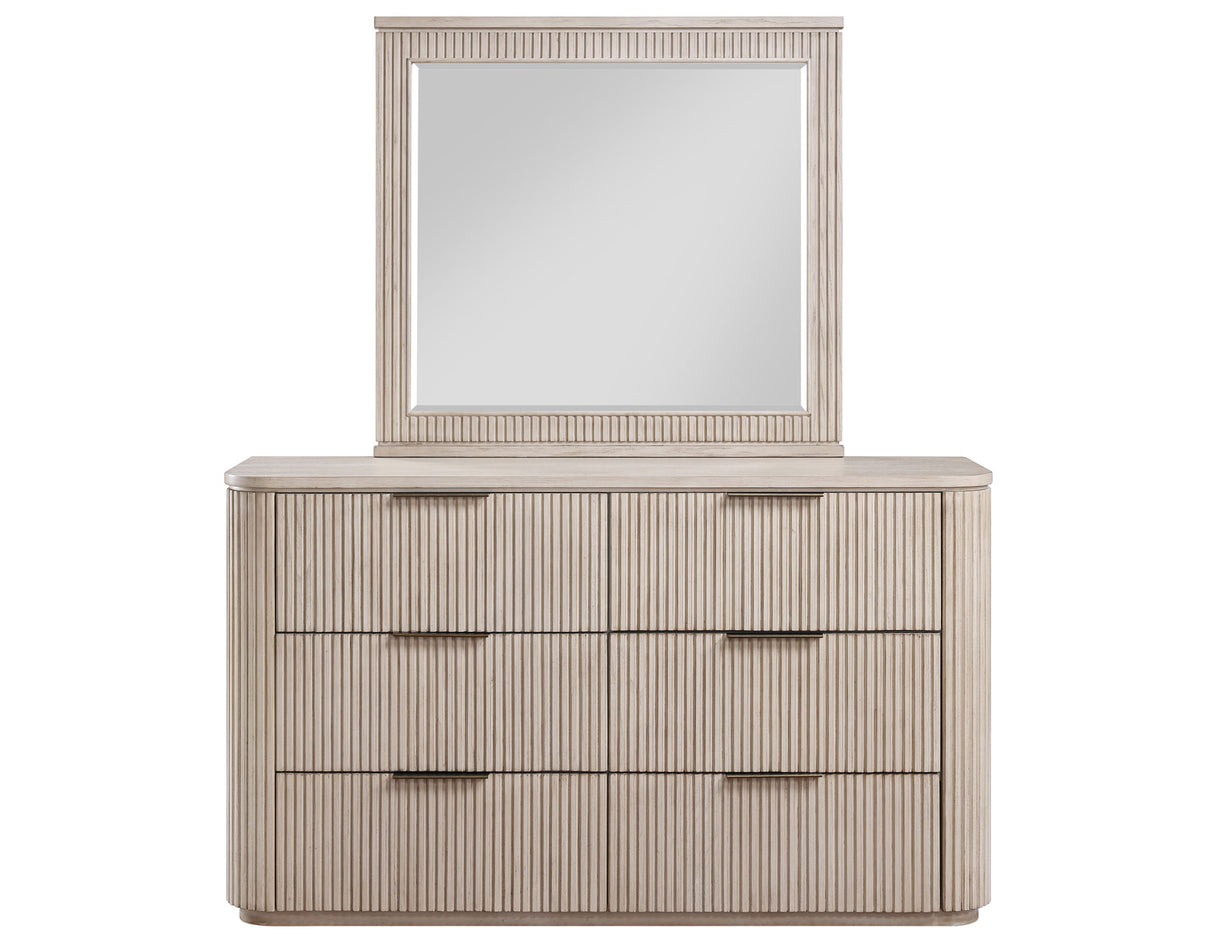 Henry Reeded Warm Tan Bedroom Set from Steve Silver - Luna Furniture