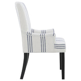 Herran Beige Upholstered Dining Side Chair from Coaster - Luna Furniture