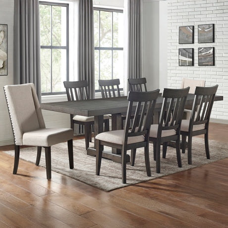 Napa Dusky Cedar/Natural Side Chair, Set of 2 from Steve Silver - Luna Furniture