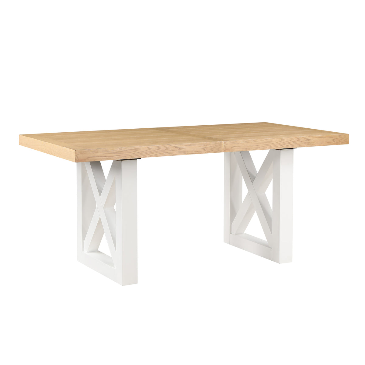 Magnolia 80-96-inch Counter Table w/18-inch Leaf, Black Base from Steve Silver - Luna Furniture