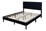 Opal Black Queen Platform Bed from Happy Homes - Luna Furniture
