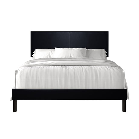 Opal Black Queen Platform Bed from Happy Homes - Luna Furniture