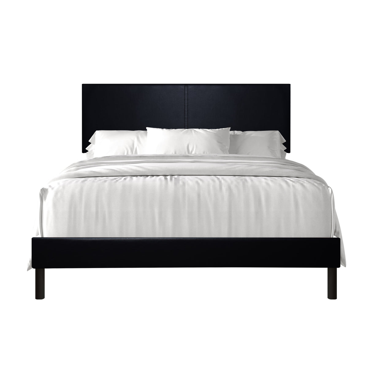 Opal Black Twin Platform Bed from Happy Homes - Luna Furniture