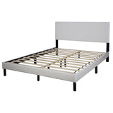 Opal White Twin Platform Bed from Happy Homes - Luna Furniture