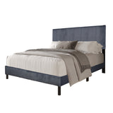 Arianne Gray Queen Platform Bed from Happy Homes - Luna Furniture