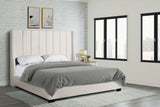 Herald Off White Queen Upholstered Bed from Happy Homes - Luna Furniture