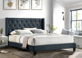 Moonstar Charcoal Full Platform Bed from Happy Homes - Luna Furniture