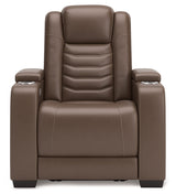 High Impact Tobacco Power Recliner from Ashley - Luna Furniture
