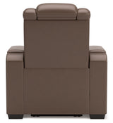 High Impact Tobacco Power Recliner from Ashley - Luna Furniture
