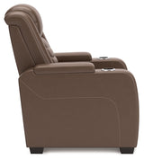 High Impact Tobacco Power Recliner from Ashley - Luna Furniture