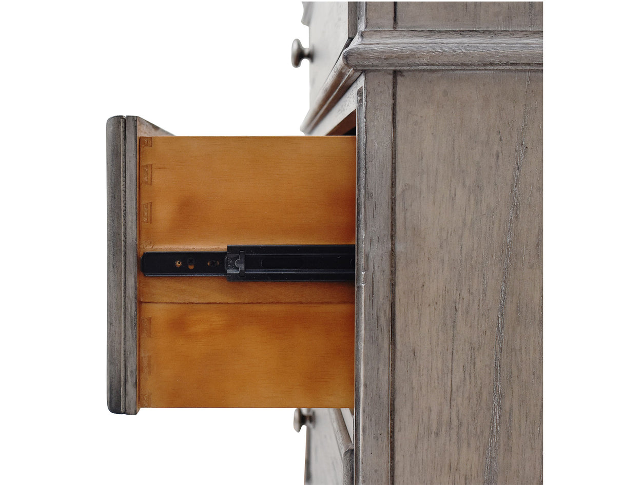 Highland Park Tan 4-Piece Queen Set(Q Bed/NS/Dresser/Mir) from Steve Silver - Luna Furniture