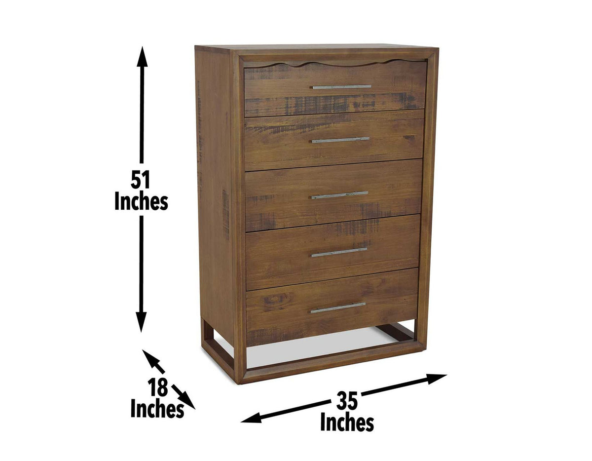 Lofton Brown 6-Piece Queen Bedroom Set from Steve Silver - Luna Furniture