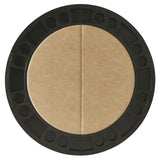 Rylie Black 48" Round Counter Dining Table with 4 Drawers and Game Top from Steve Silver - Luna Furniture