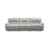 Olsen 3-Piece Dual-Power Zero-Gravity Modular Reclining Sofa, Silver from Steve Silver - Luna Furniture