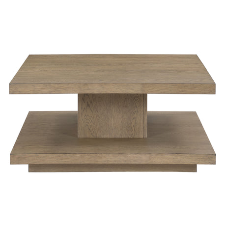Canyon Cocktail Table with Casters, Sand from Steve Silver - Luna Furniture
