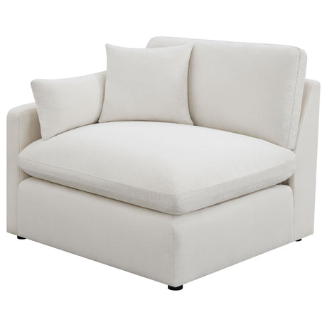 Hobson Ivory 5-piece Upholstered Modular Sectional Sofa from Coaster - Luna Furniture