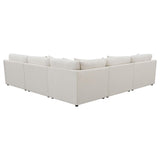 Hobson Ivory 6-piece Upholstered Modular Sectional Sofa from Coaster - Luna Furniture